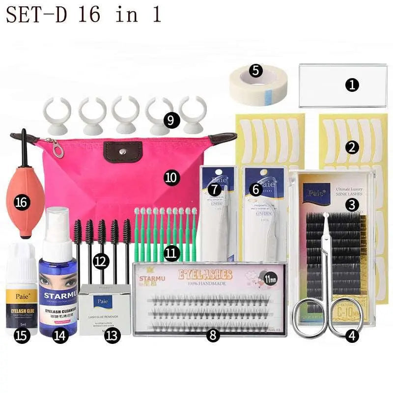 Complete Eyelash Extension Kit