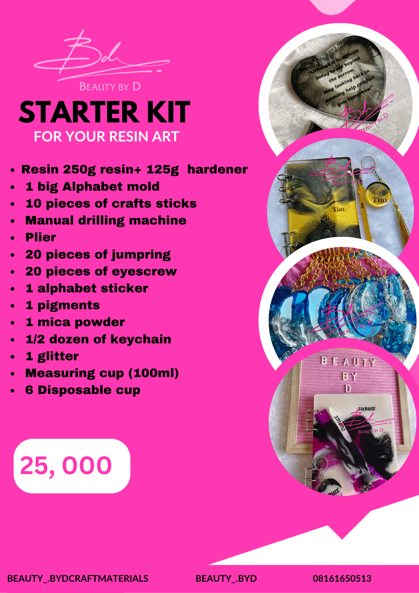 Resin starter kit