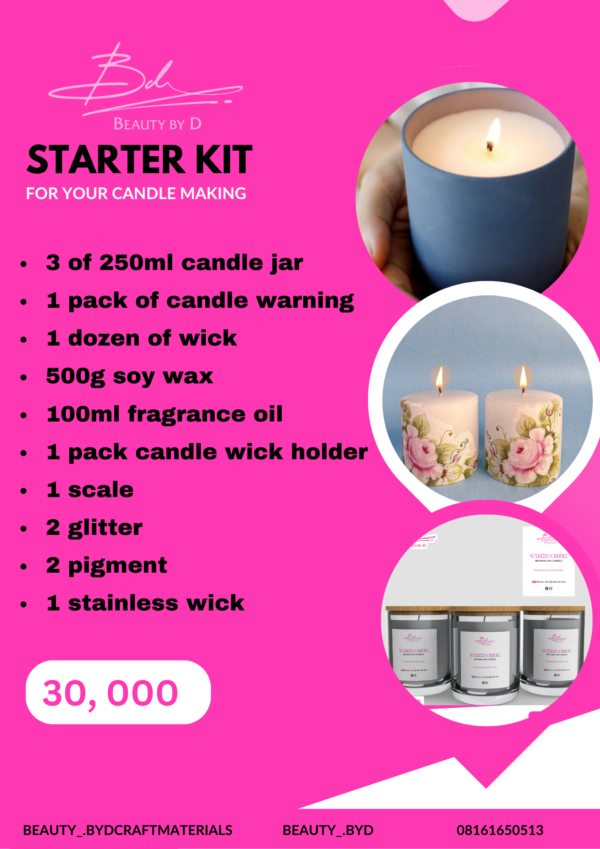 Diffuser /Candle /Tray Making Starter Kits - Image 3