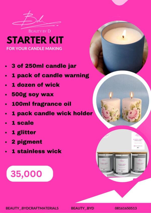 Diffuser /Candle /Tray Making Starter Kits - Image 5